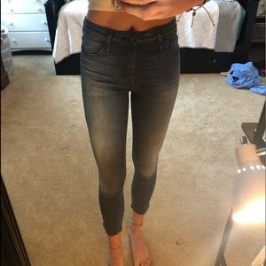 Mossimo Denim High Rise Crop Jegging